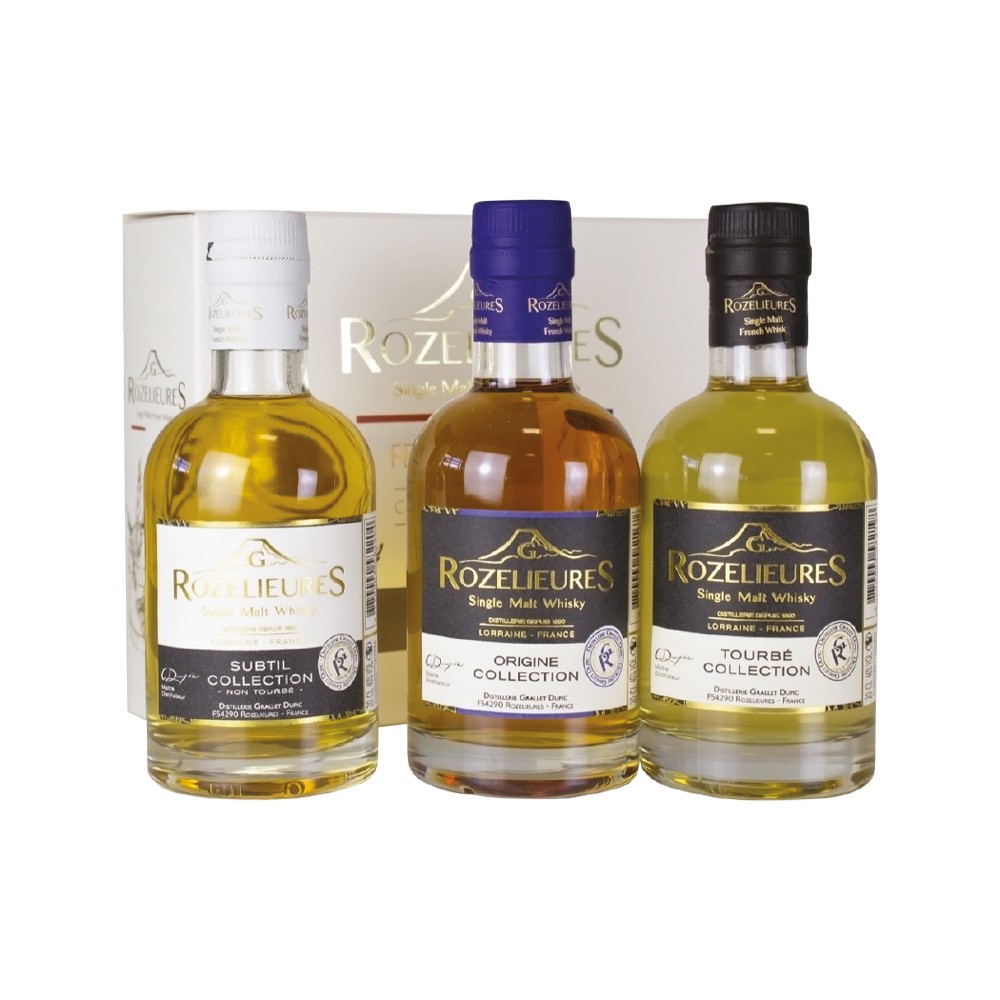 WHISKY-ROZELIEURS-SINGLE MALT TOURBE 2583 : Caviste et épicerie