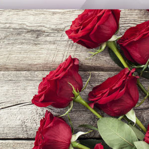 Bouquet de r9 oses rouges