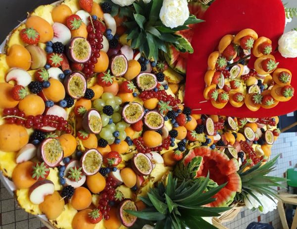 Corbeille de fruits pour Noël !