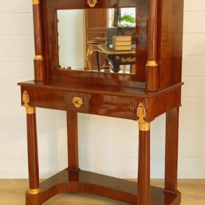 Secrétaire en console de style Empire
