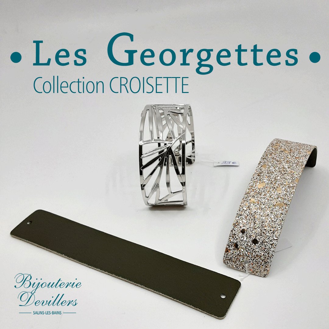 Georgettes - Croisette argent - large